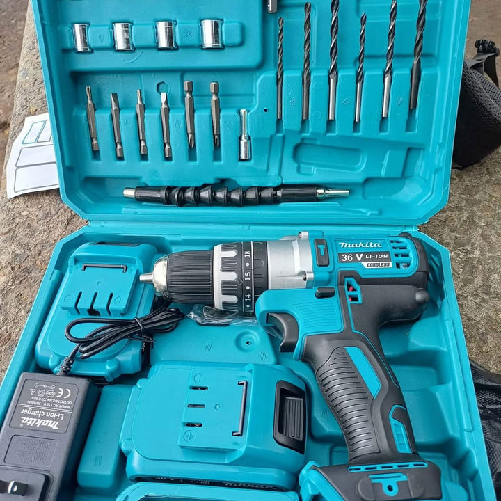 🔧⚡ Taladro sin cable profesional: ¡libertad,