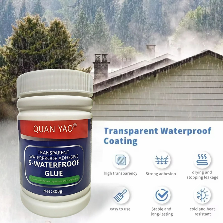 🧴💦 Pegamento transparente resistente al agua - ¡Combo