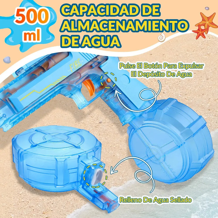 Pistola De Agua Eléctrica Para Niños