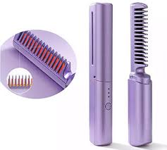 Mini peine alisador inalámbrico